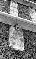 Continuous Welded Rail laid on concrete sleepers at Castleton down mainline. RS Greenwood